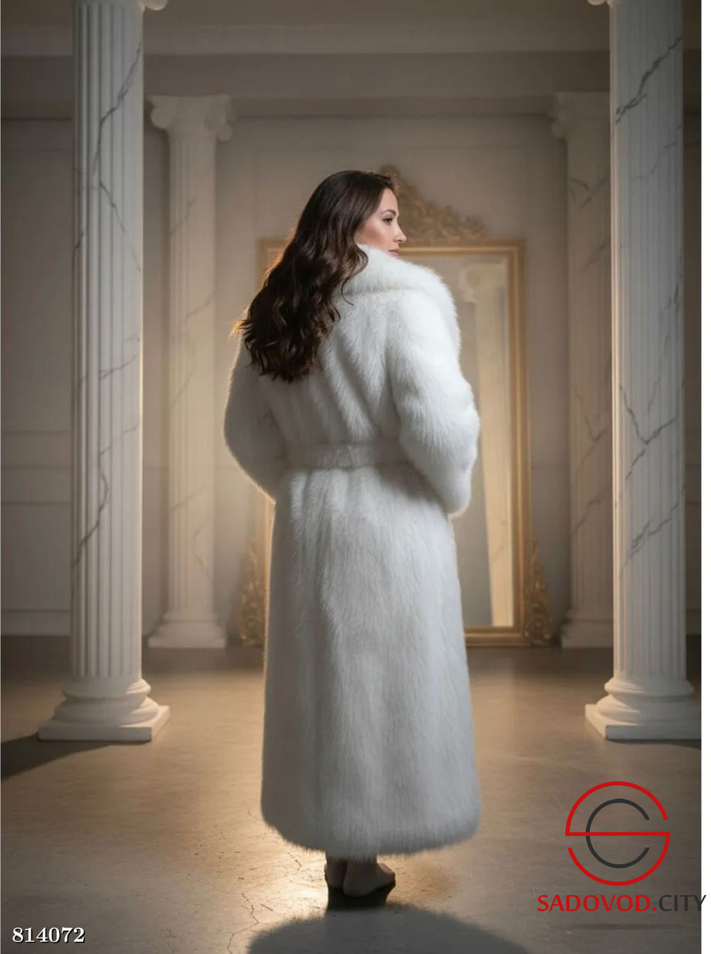 Шуба искусственная под норку - Bruno фото 3