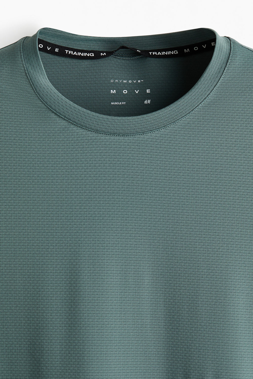 Camiseta de deporte con DryMove Muscle Fit - H&m фото 12