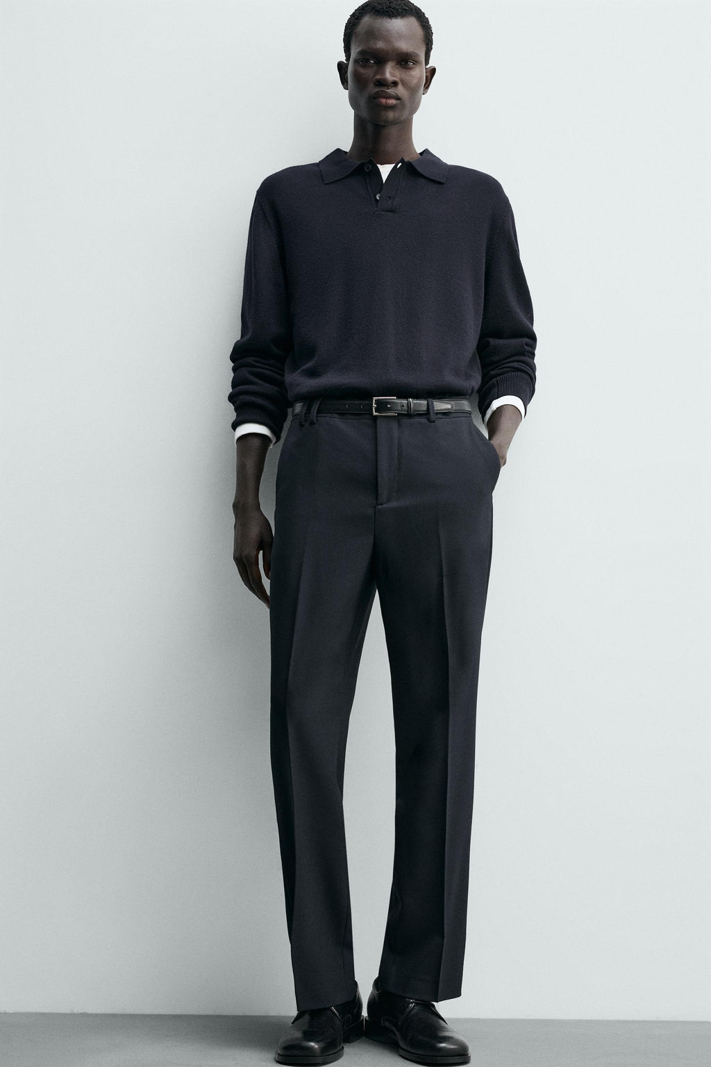 COMFORT STRAIGHT-LEG TROUSERS - Zara фото 14