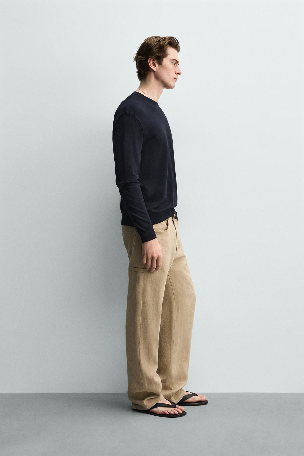 REGULAR FIT TEXTURED SWEATER - Zara фото 14