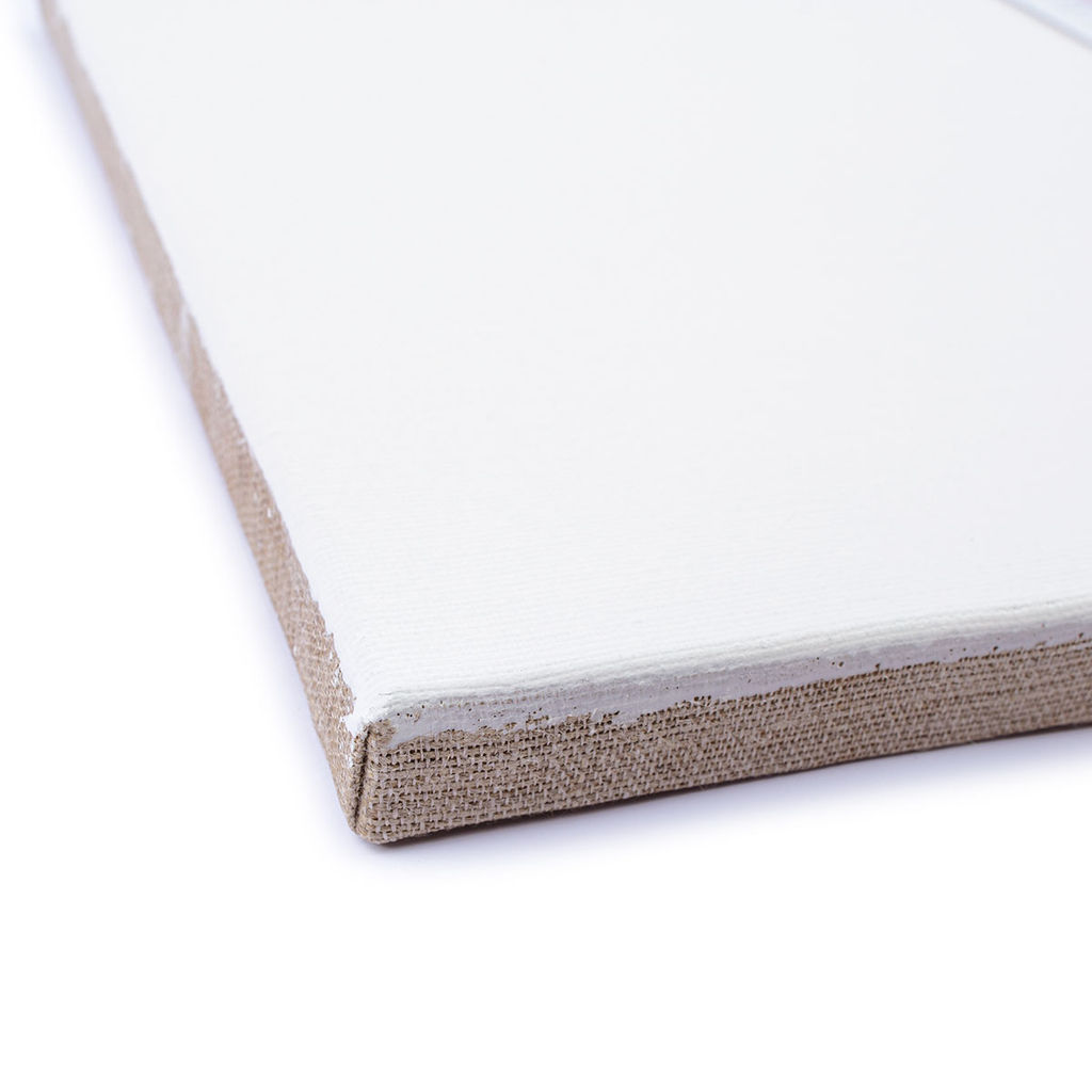 Холст грунтованный на подрамнике VISTA-ARTISTA PLMG-50100 100% лён 50 х 100 см 390 г/кв.м 2 шт Залесский среднезернистый