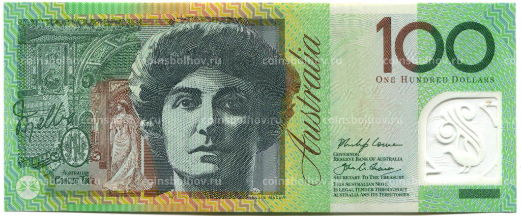 Банкнота 100 долларов 2017 года Австралия