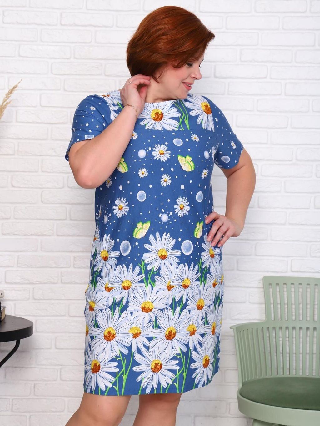 IV-CAPRIZ Лидия - туника ромашки  фото 5