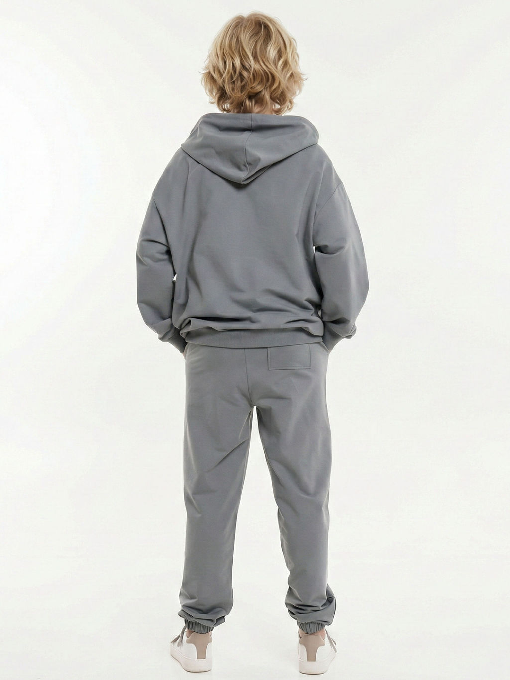 Спортивный костюм на молнии для мальчика подростка 22-1719 хаки - Mini maxi фото 3