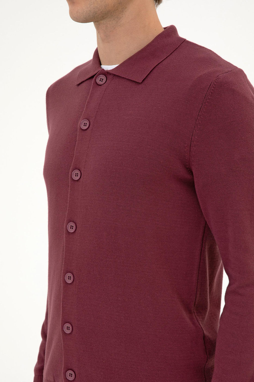 Erkek Bordo Basic Triko H_rka - U.s. polo assn фото 14