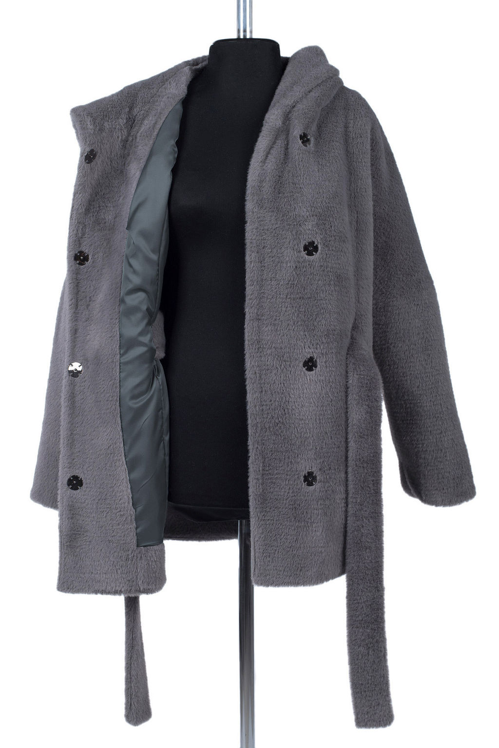 02-3294 Пальто женское утепленное (пояс)