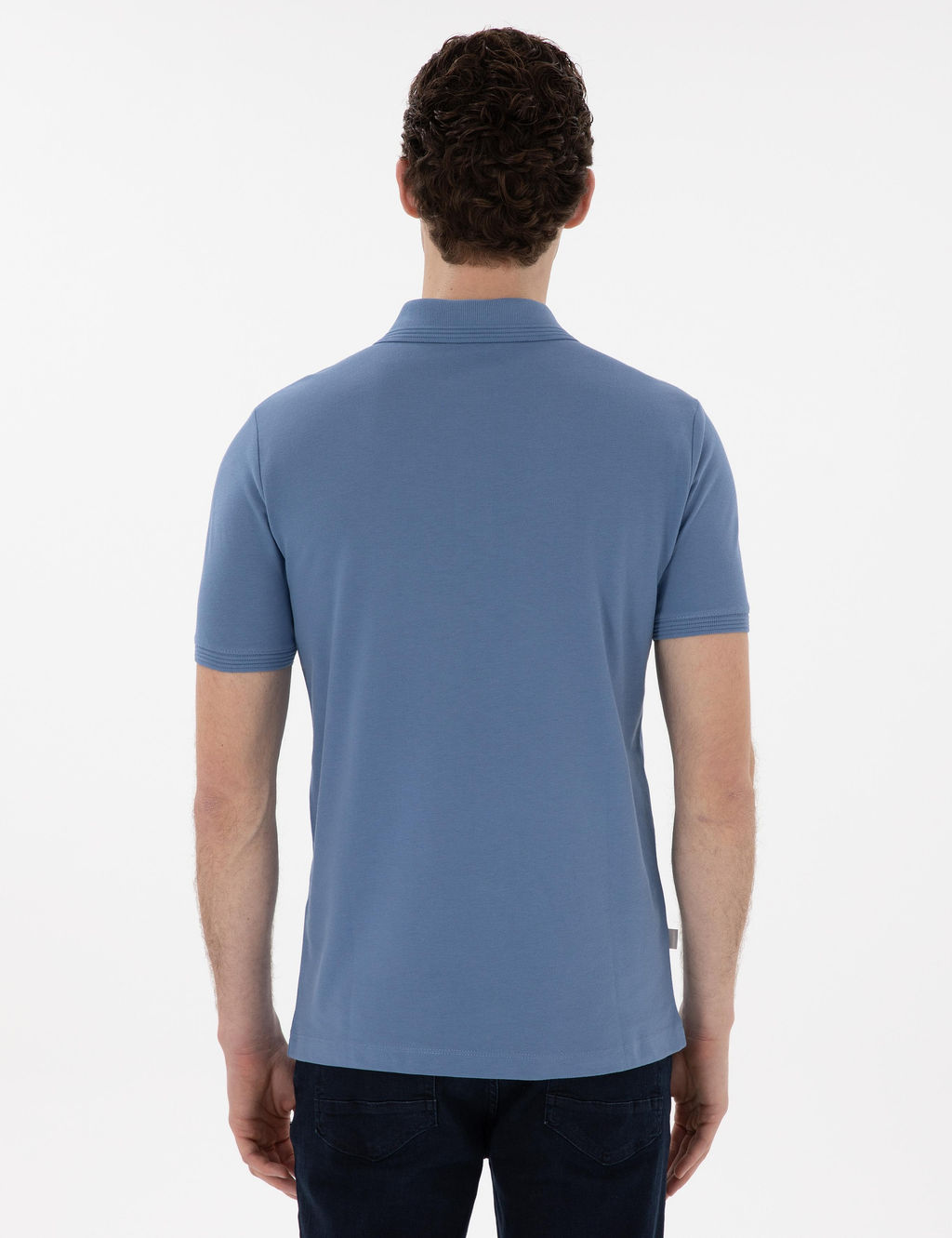 Mavi Slim Fit K_vr_lmaz Polo Yaka Basic Ti__rt - Pierre cardin фото 12