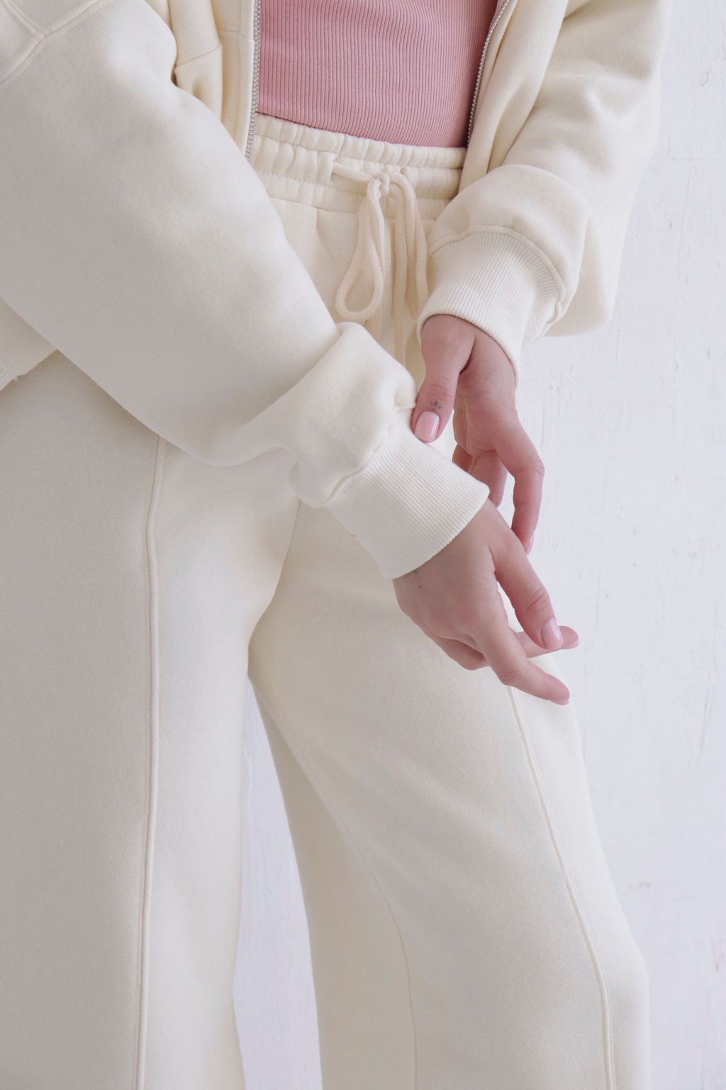 12347 Трикотажный костюм молочный - Martichelli фото 30