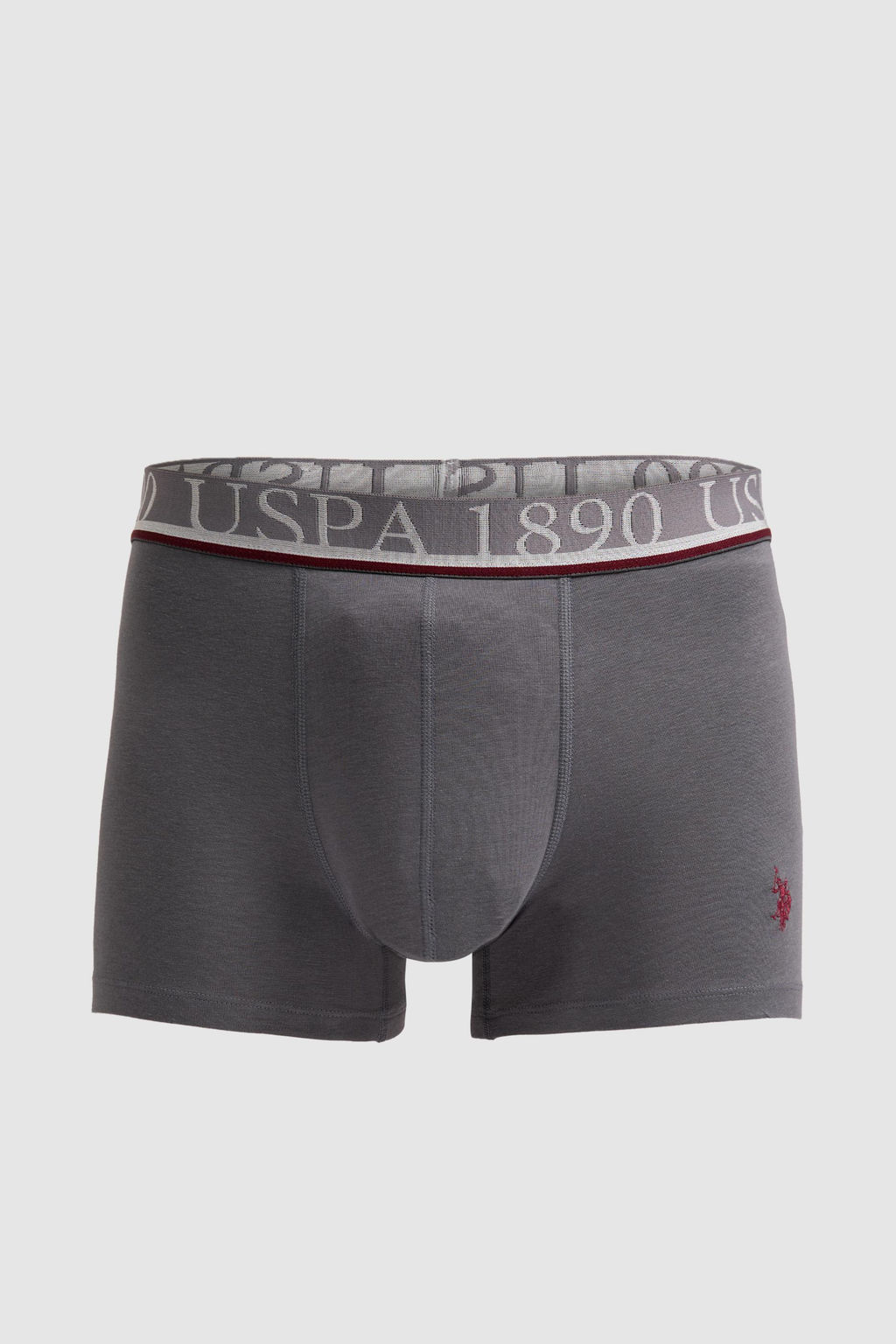 Erkek Bordo 3l_ Boxer Tak_m_