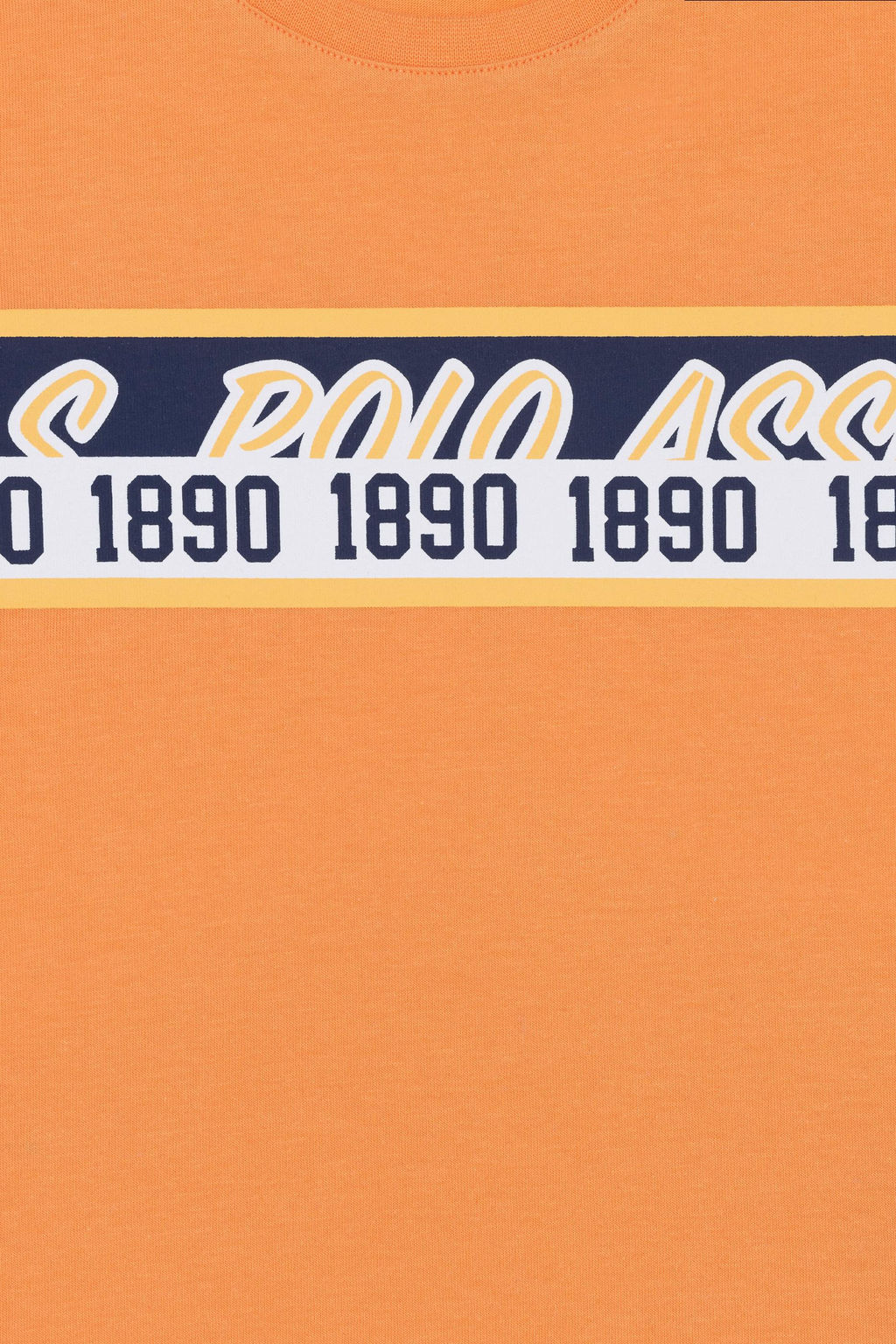 U. S. Polo Assn Детская оранжевая футболка с круглым вырезом - U.s. polo assn фото 6