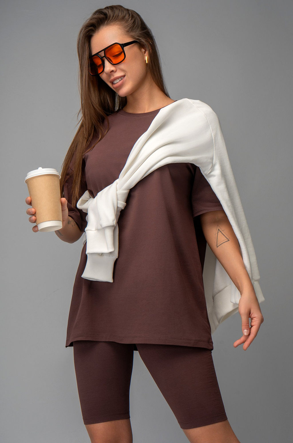 Женский костюм оверсайз Happyfox - Happy fox фото 2