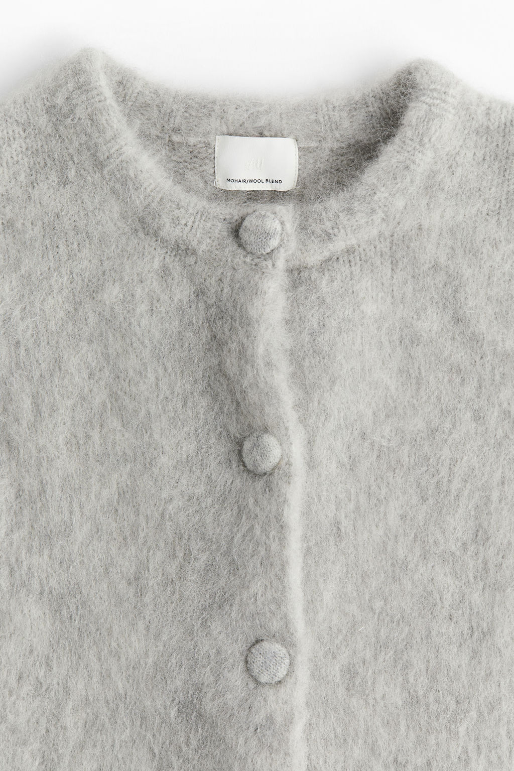 Mohair-blend cardigan - H&m фото 9