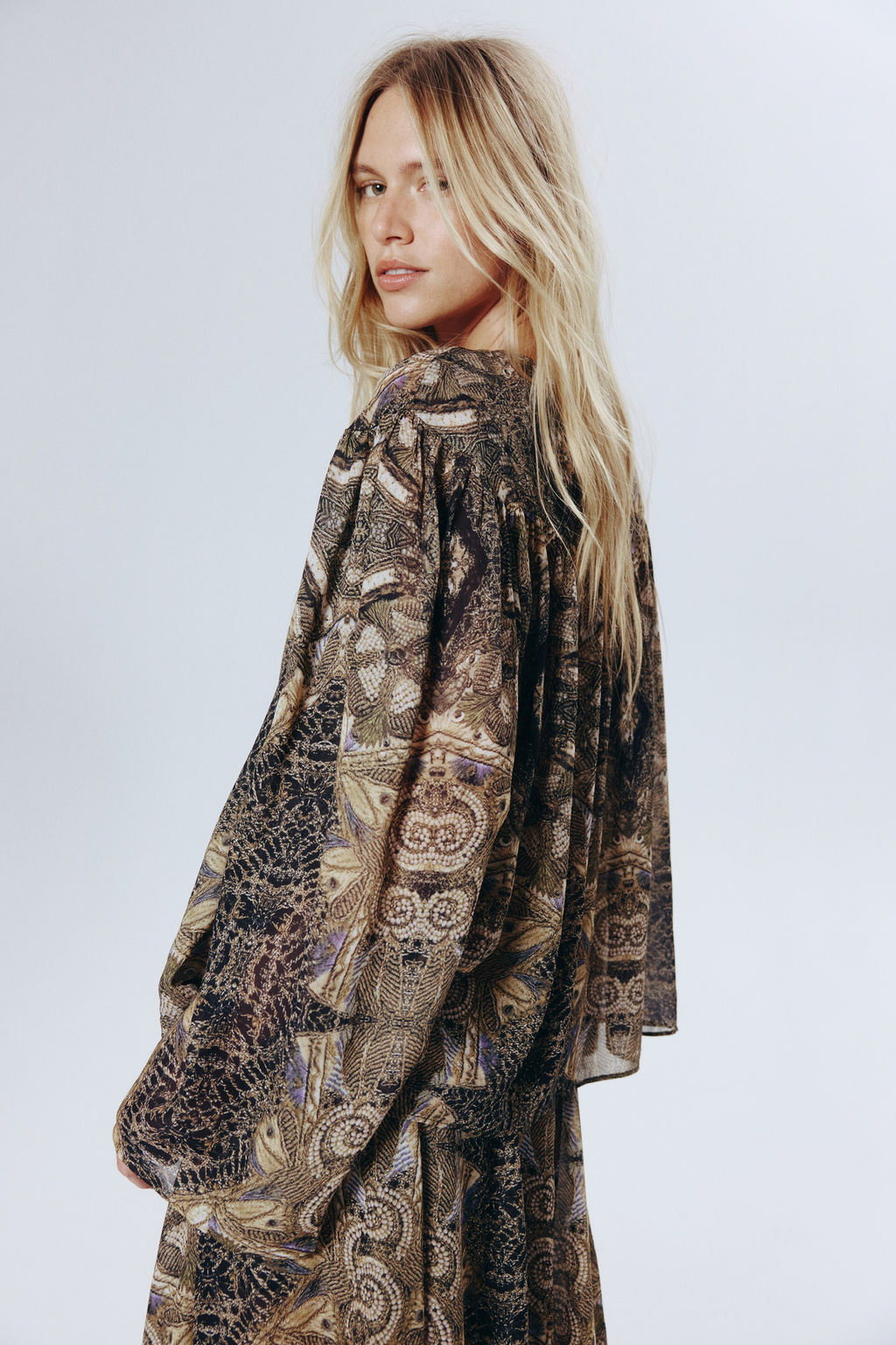 Blusa estampada - H&m фото 4