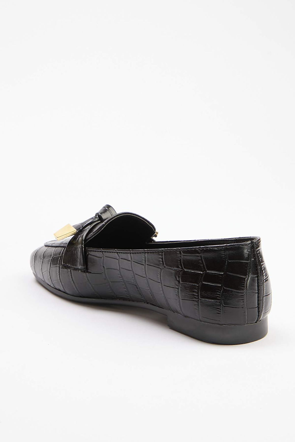 Siyah Kad?n Loafer Ayakkab? TAKAW26LA00012