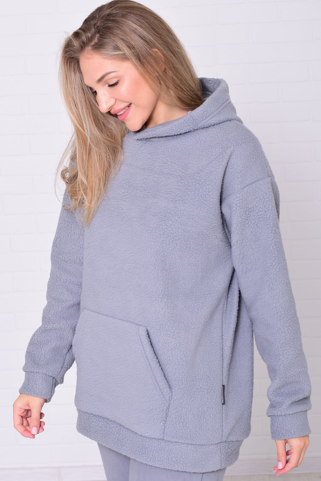 Толстовка базовая 6-218 (серый)