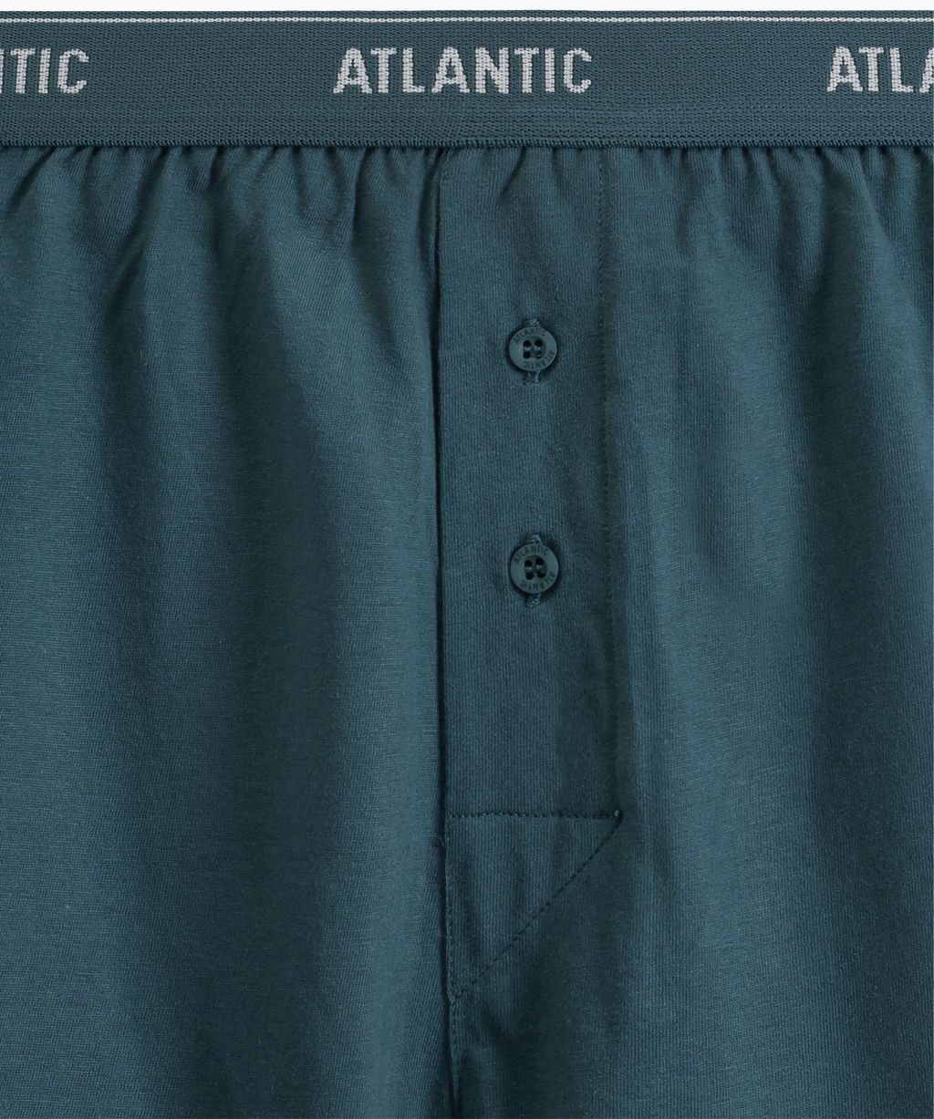 ATLANTIC 2RMX-001 Трусы боксеры - набор (2 шт.) серый меланж + морской  фото 4