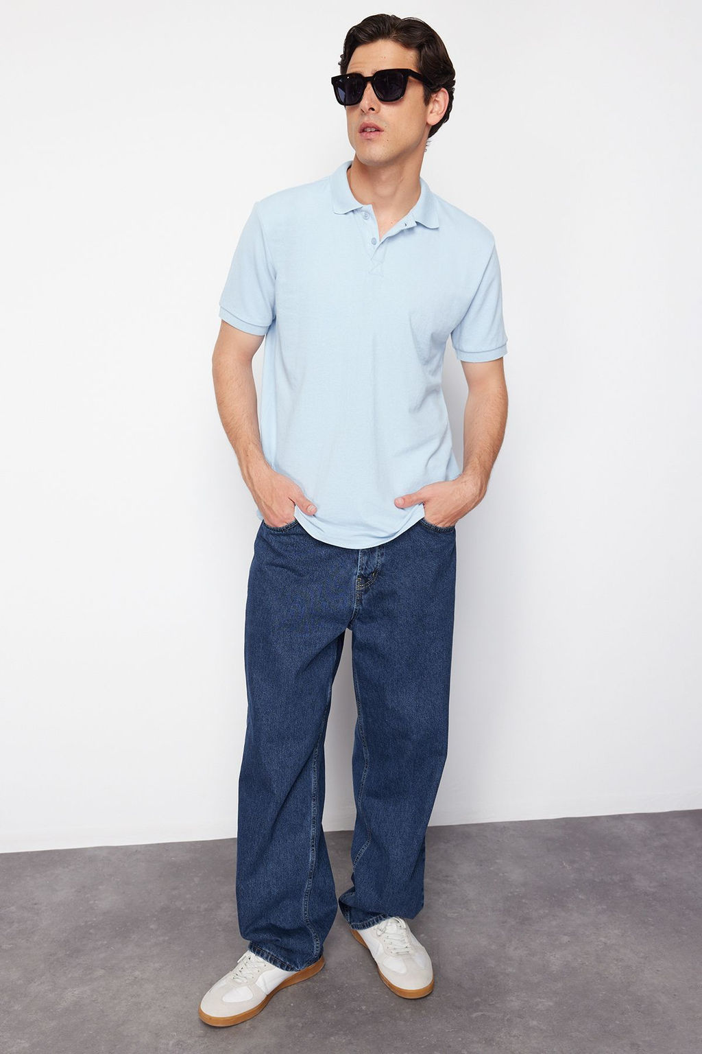 TRENDYOL MAN Premium Haki Regular/Normal Kesim Aplikeli Pike Polo Yaka T-shirt TMNSS23PO00016 - Trendyolmilla фото 33