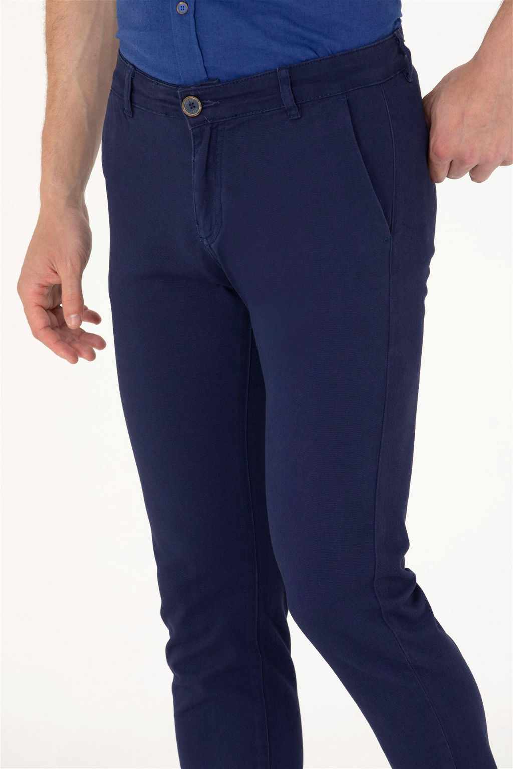 U. S. Polo Assn Мужские темно-синие брюки из плотной ткани - U.s. polo assn фото 13