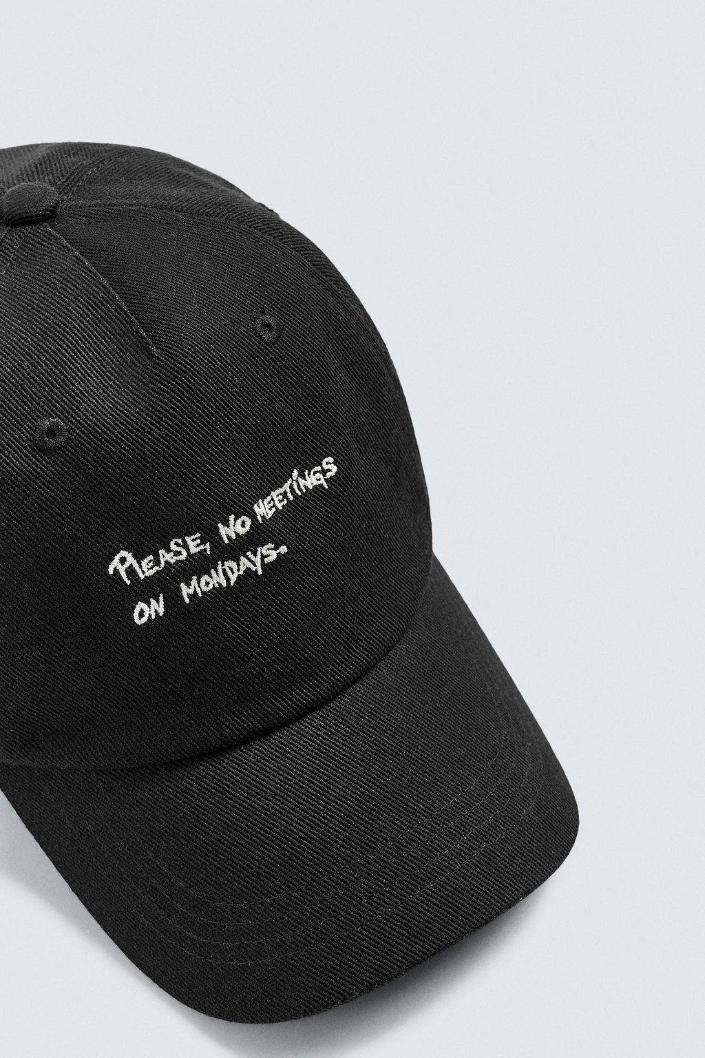 CONTRAST EMBROIDERY CAP - Zara фото 3
