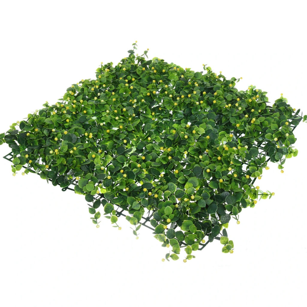 Трава искусственная "Green garden" 50*50см травка с цветочками