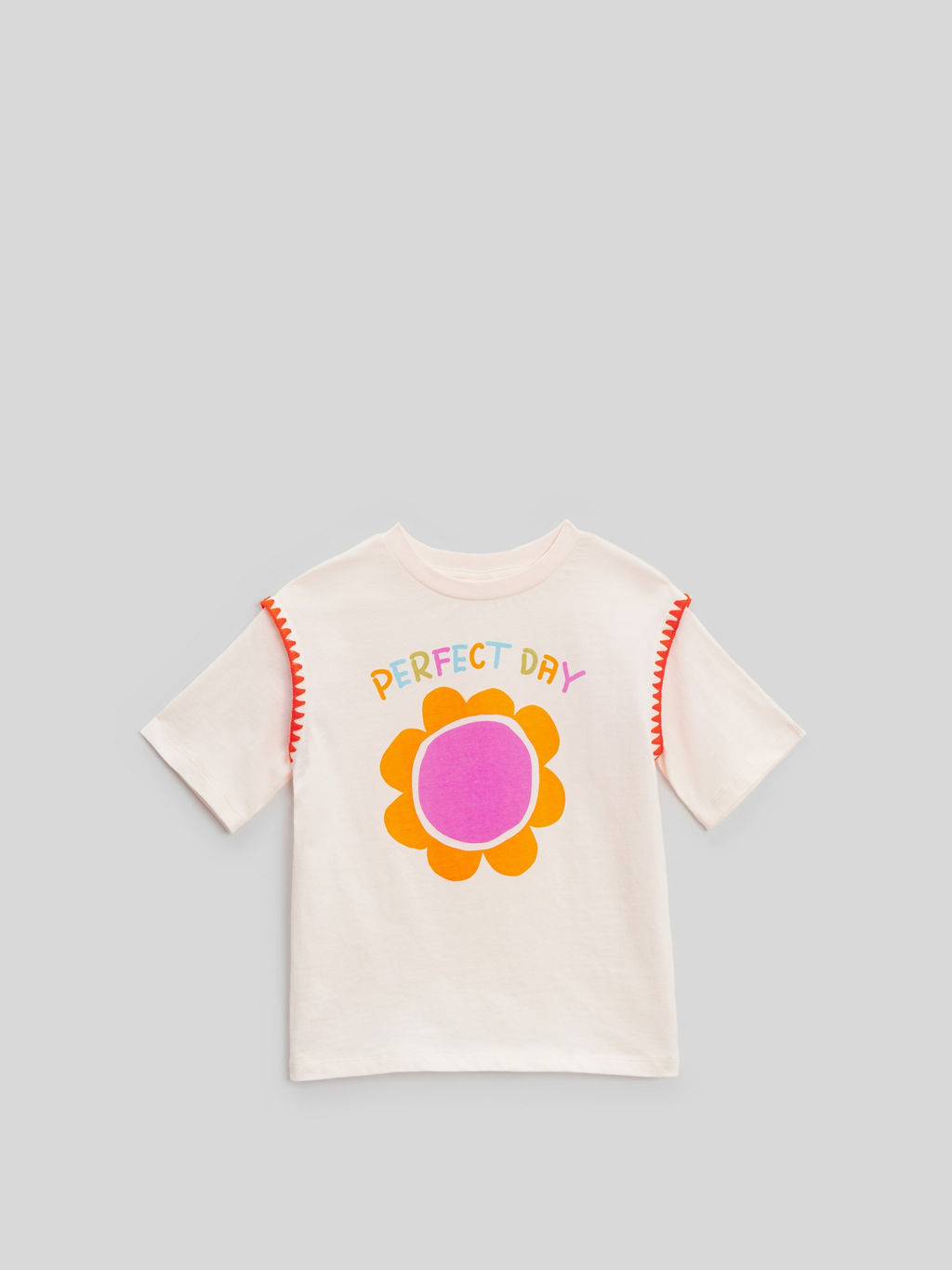 ACOOLA / Футболка детская для девочек Ida молочный  фото 3