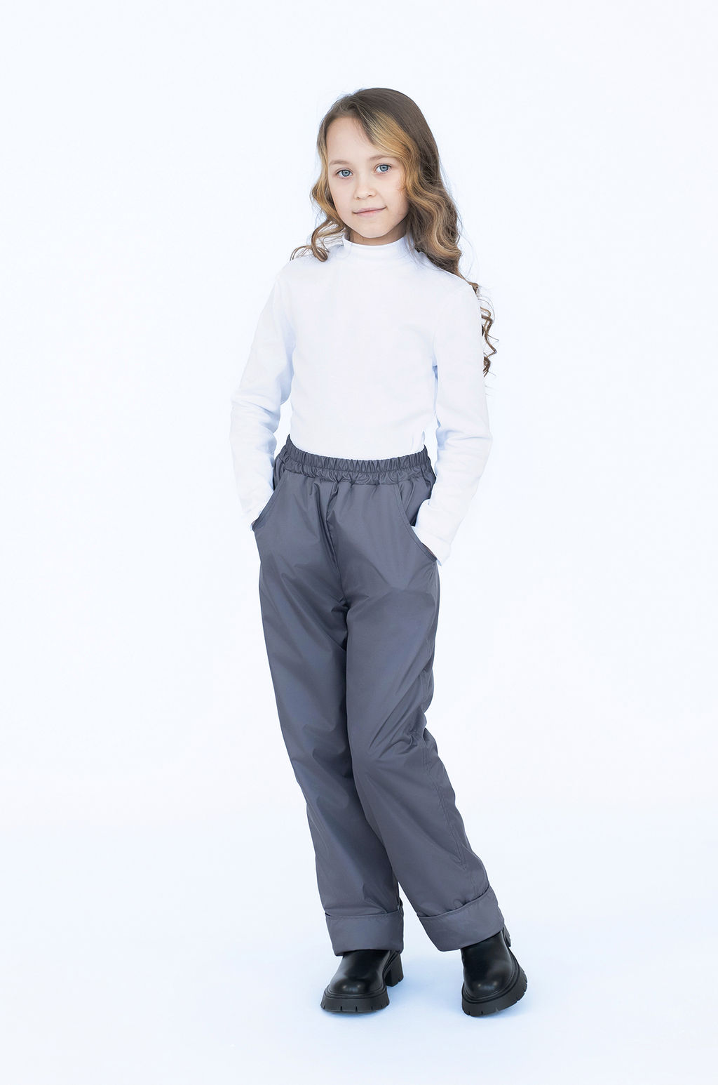 Брюки на поясе демисезонные