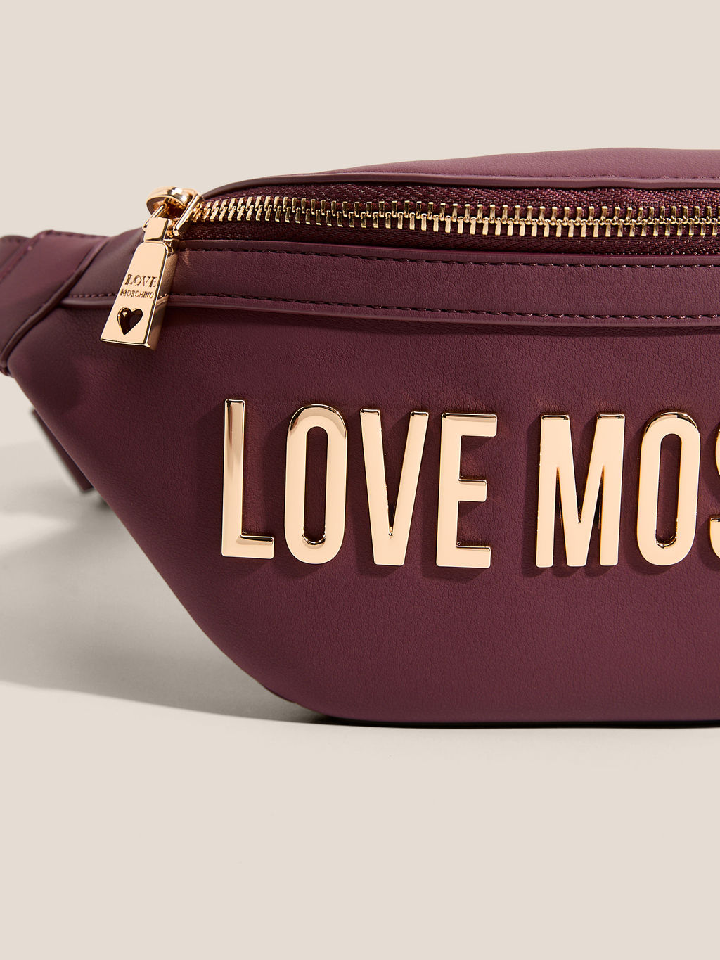 Женская поясная сумка LOVE MOSCHINO BOLD LOVE Артикул 4561349, винный  фото 2