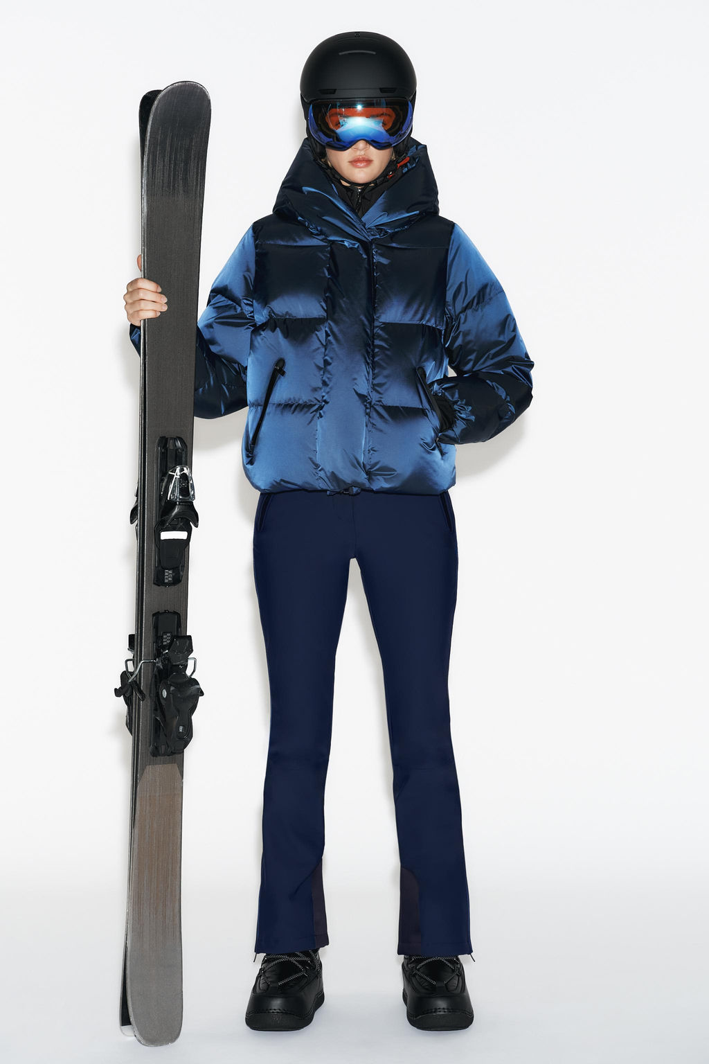 FLARE WATER-RESISTANT WINDPROOF RECCO® TECHNOLOGY SKI COLLECTION TROUSERS - Zara фото 13