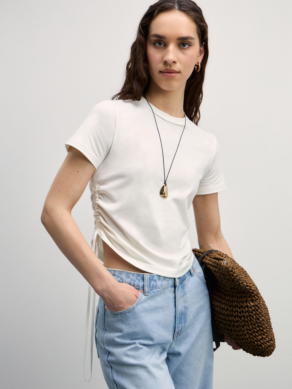 Футболка со сборками / Zarina