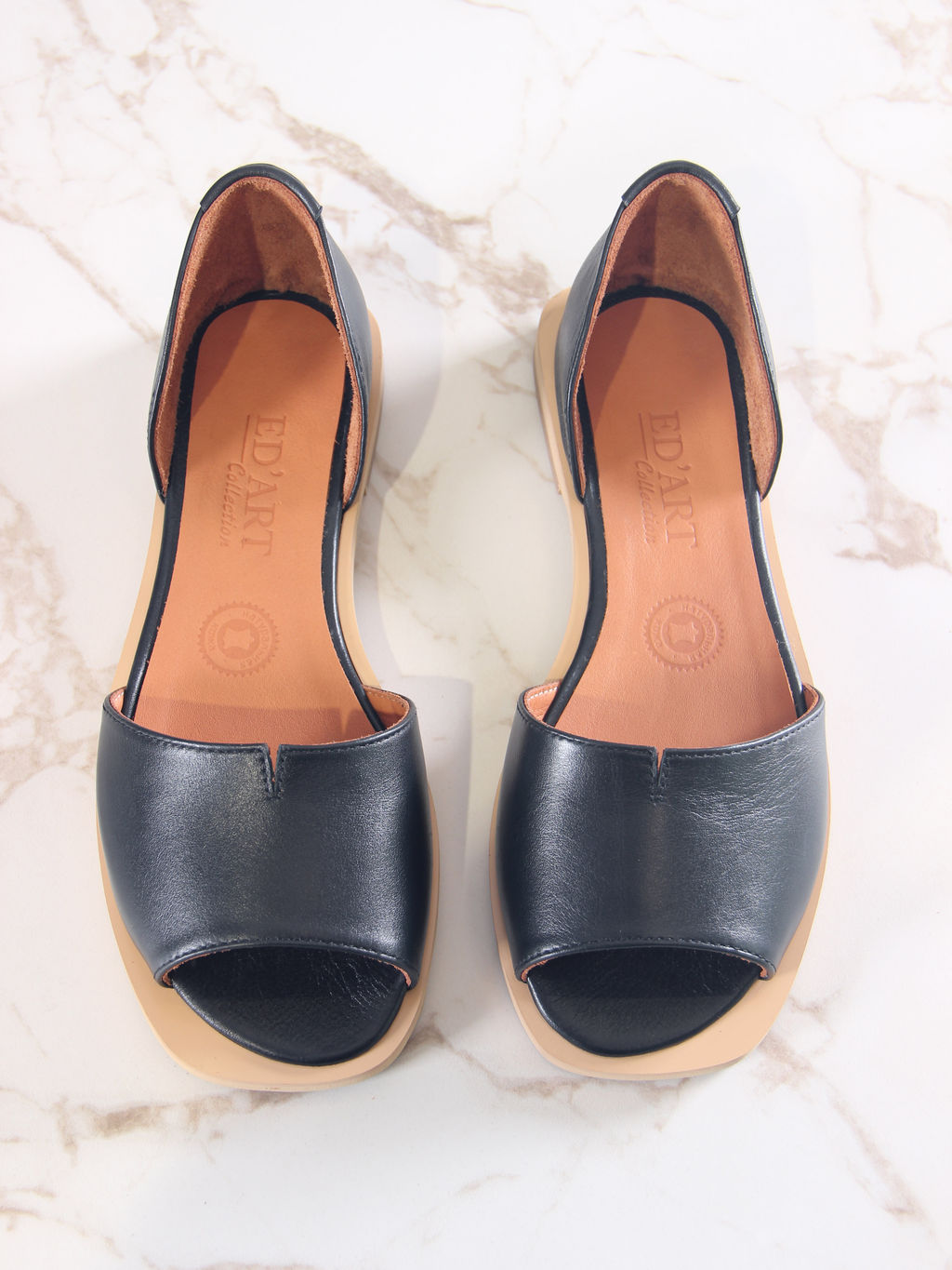 Босоножки 1024.110zbe.Черный+бежевый