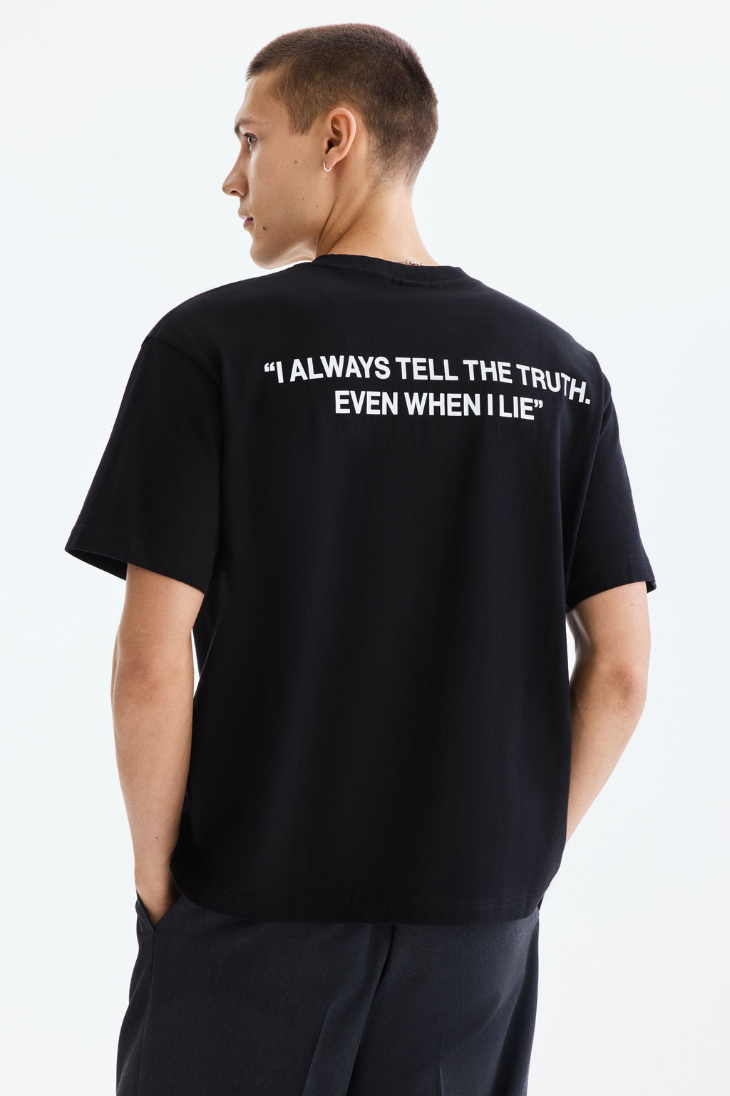 Camiseta Loose Fit - H&m фото 18