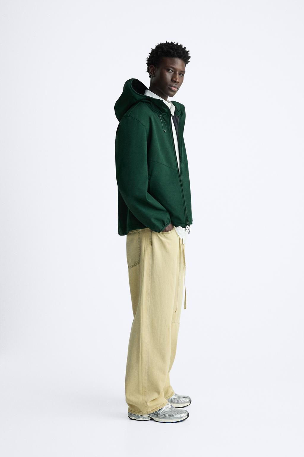 HOODED TECHNICAL JACKET - Zara фото 9