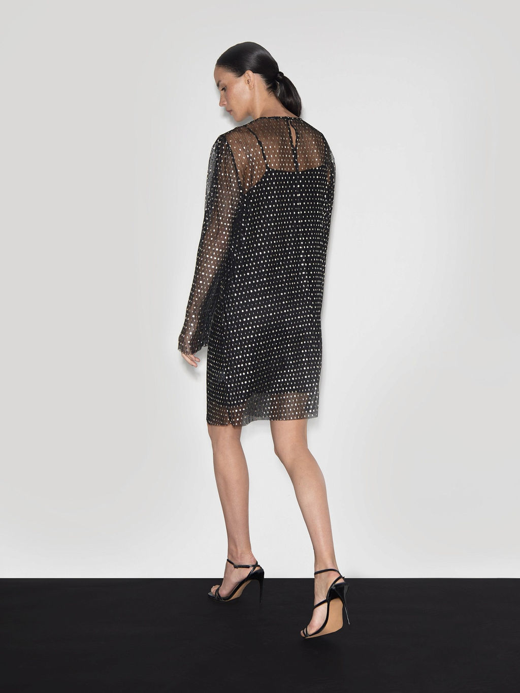 Платье а-силуэта PL1515/midnight - Emka фото 5