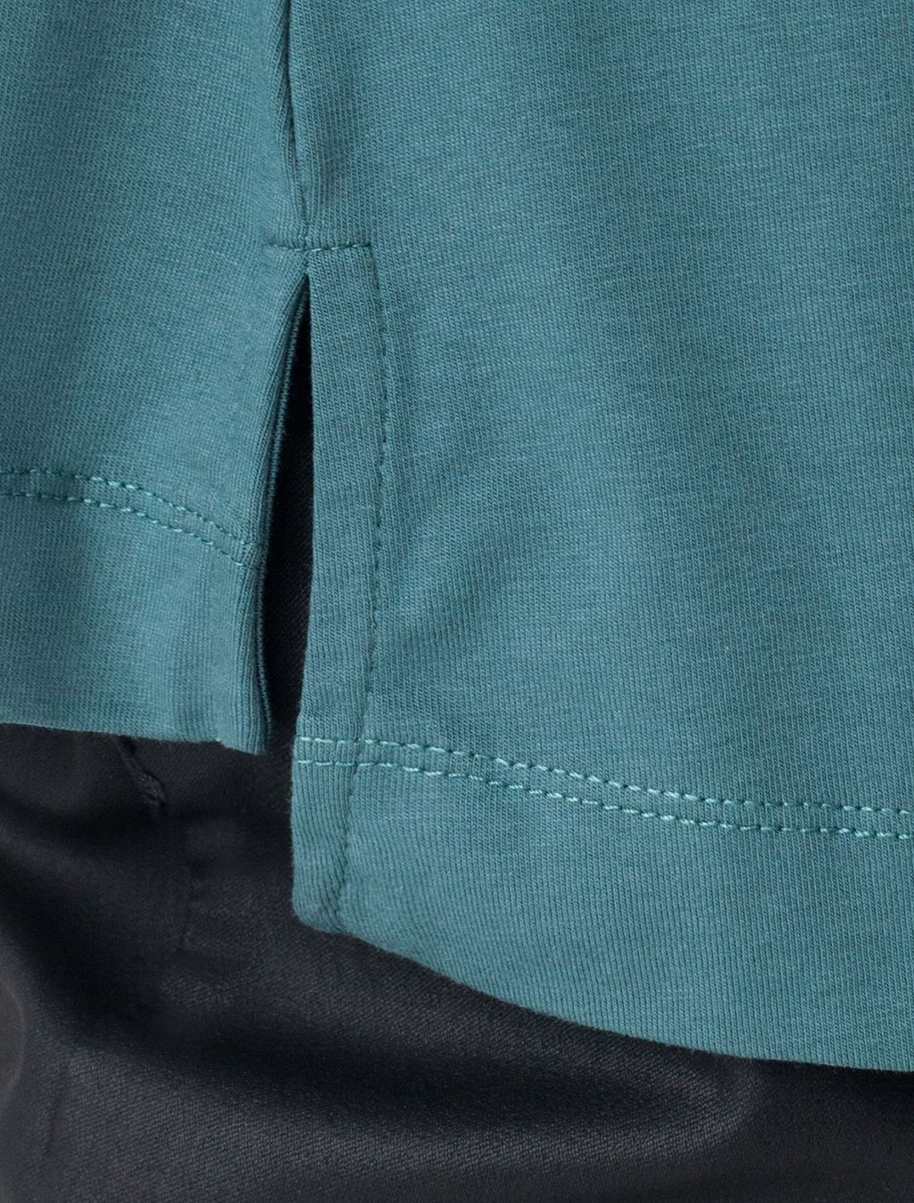 Блузка трикотажная на золотистых пуговицах из премиального хлопка - Vilatte фото 3