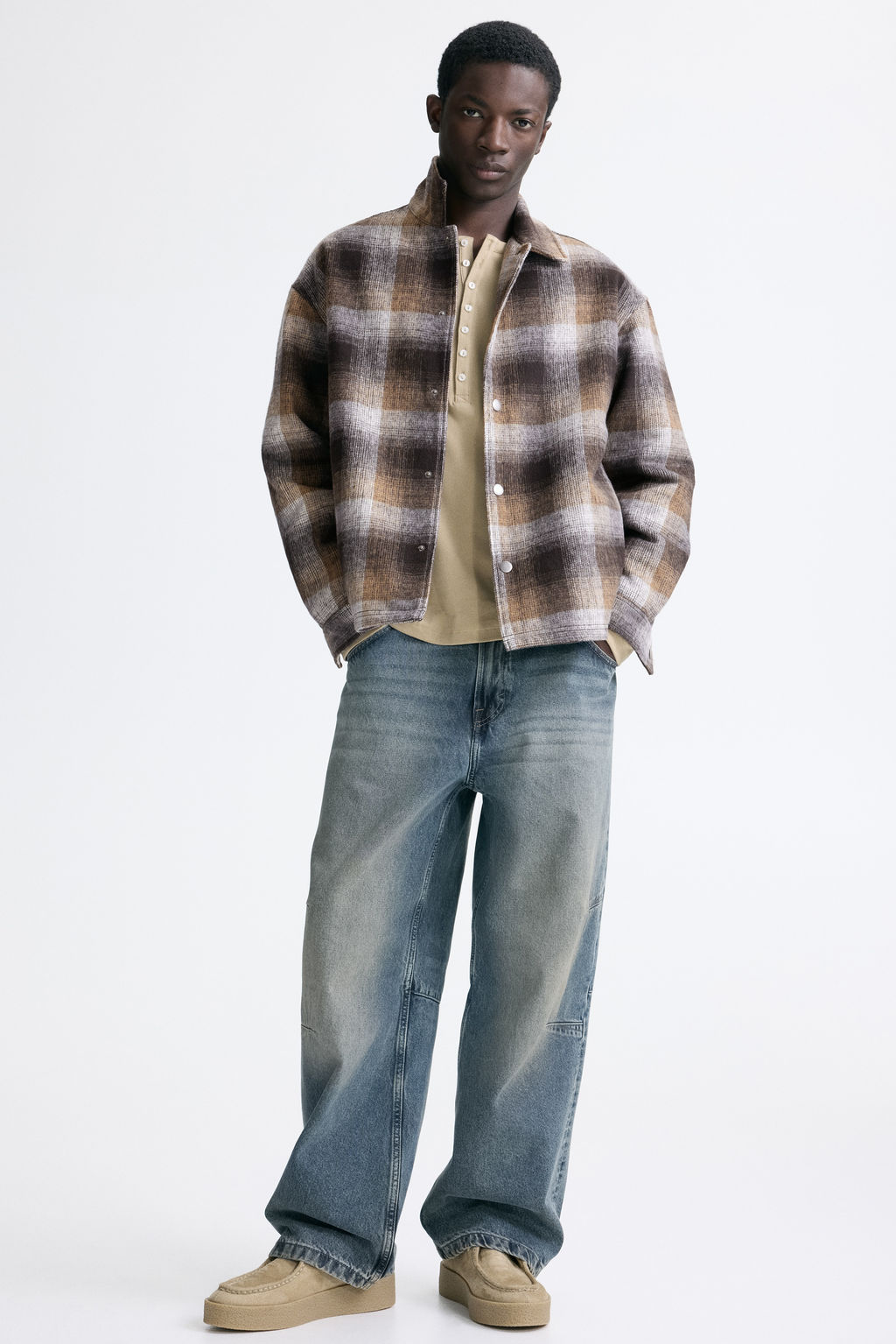 Sobrecamisa Relaxed Fit - H&m фото 5
