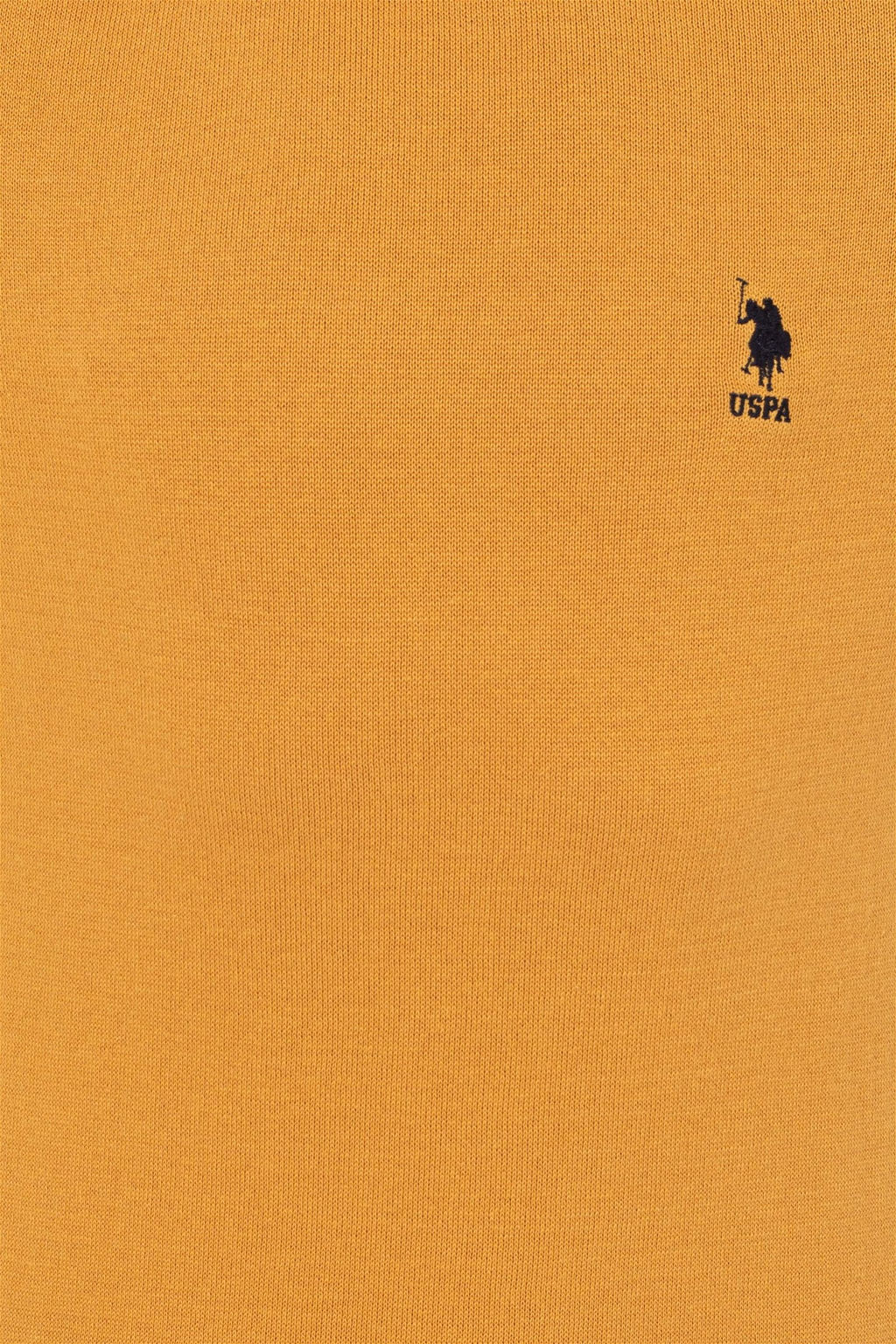 Мужской желтый трикотажный свитер Basic - U.s. polo assn фото 12