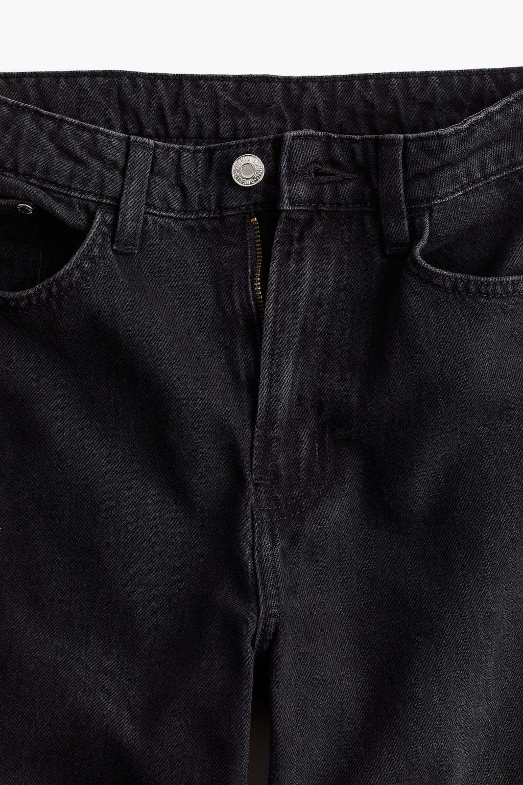 Petite Length Wide Ultra High Jeans - H&m фото 8
