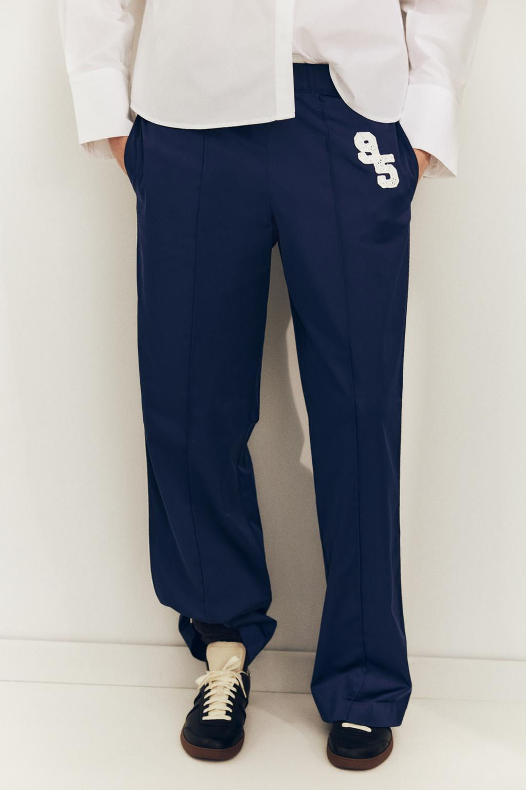 SATIN TROUSERS WITH SIDE STRIPES - Zara фото 2
