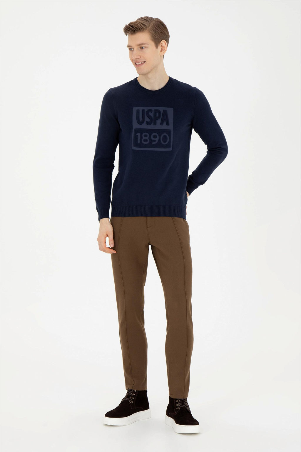 Мужские брюки из кокосовой ткани - U.s. polo assn фото 3
