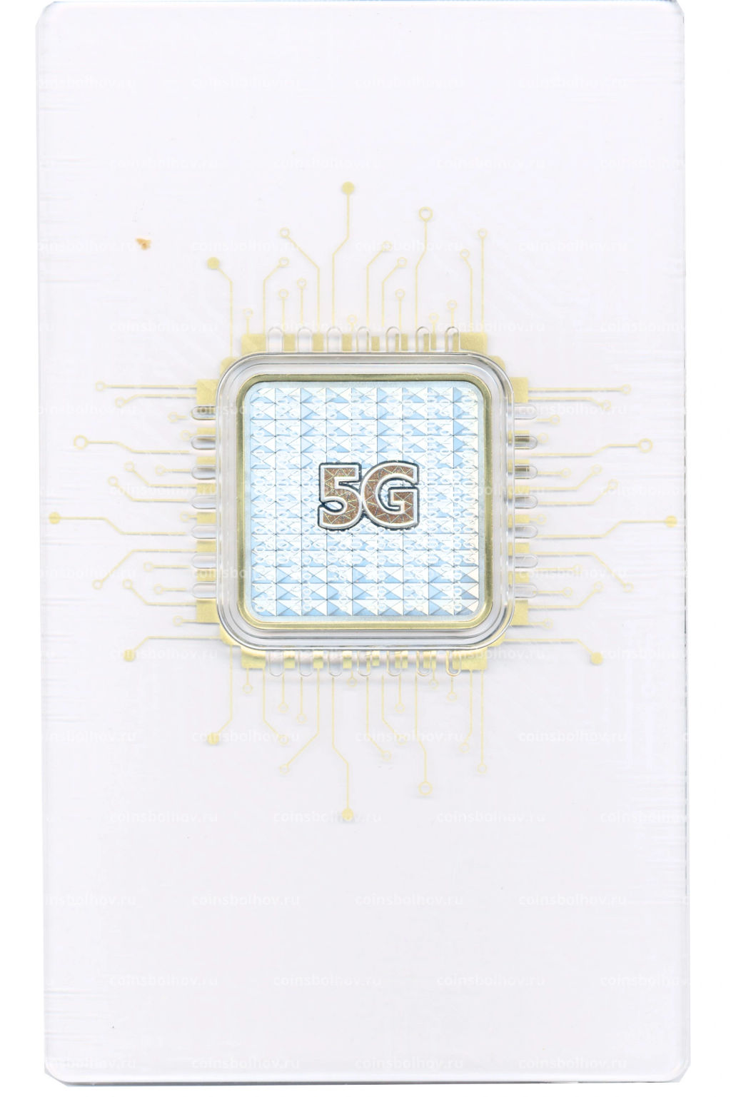 50 шиллингов 2021 года Танзания Внедрение 5G (в коробке)