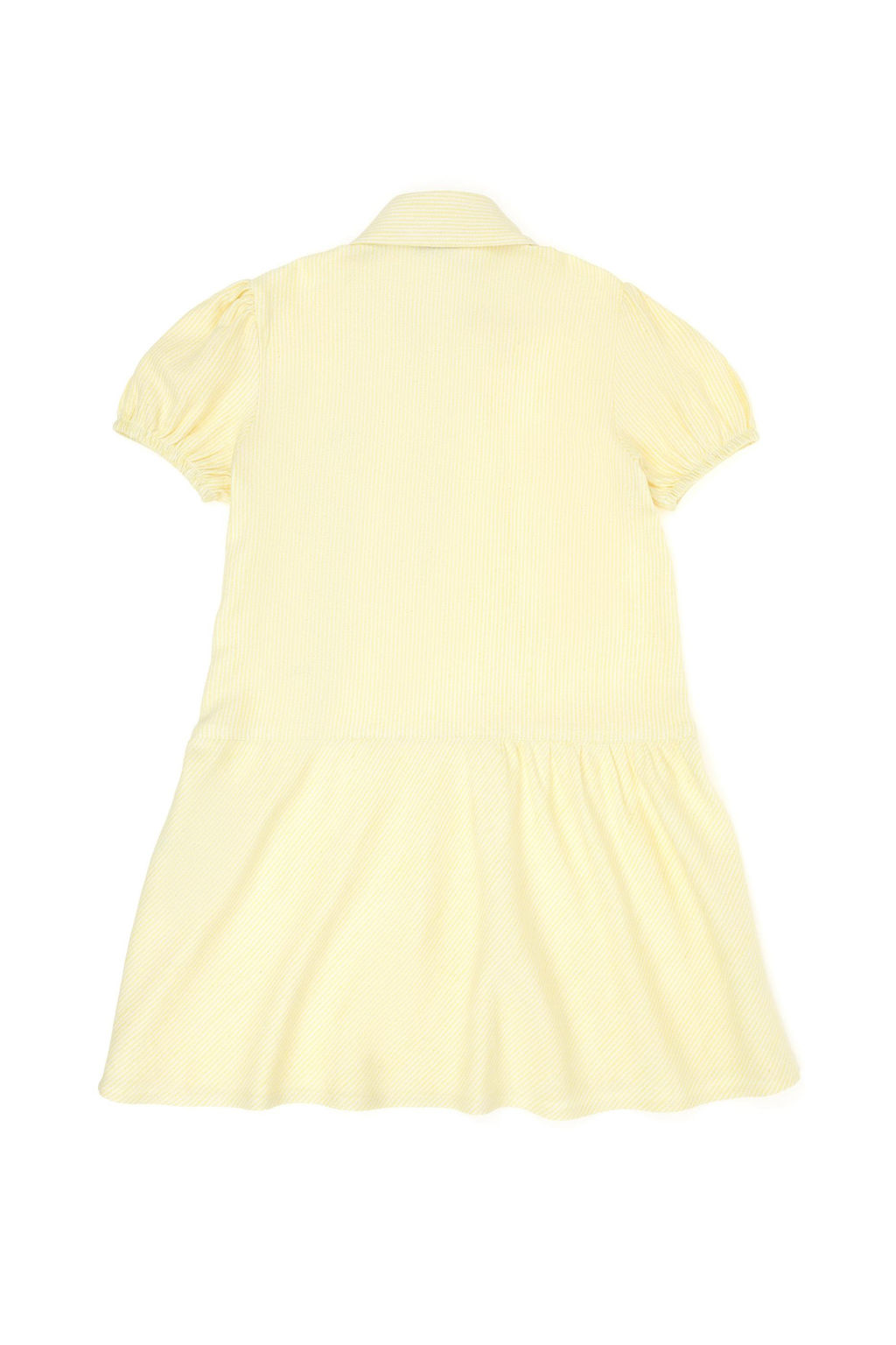 U. S. Polo Assn Неоново-желтое тканое платье с короткими рукавами для девочки - U.s. polo assn фото 9