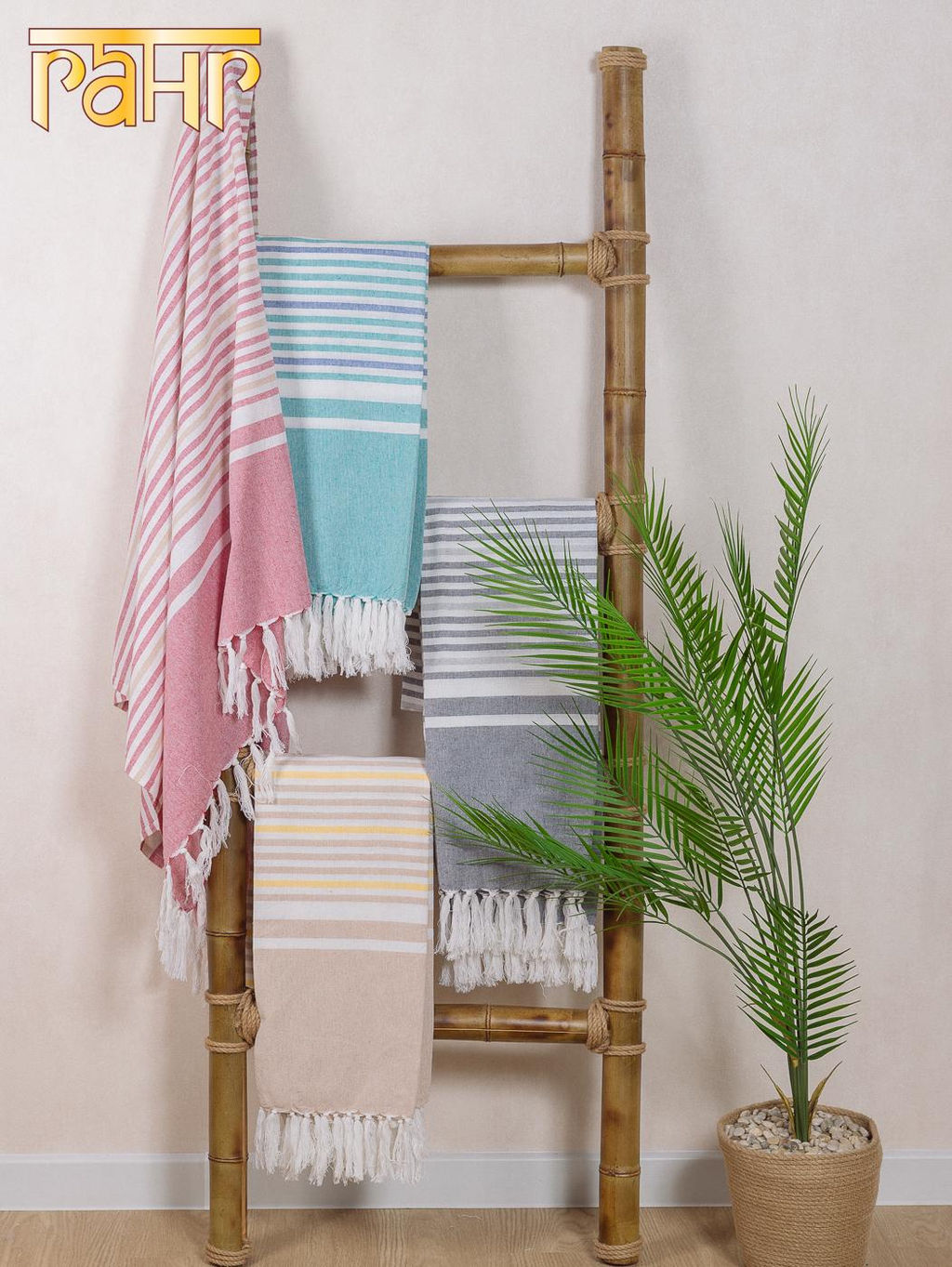 Покрывало-полотенце пляжное (хлопок) Тк№205/93/3 (90х180см)