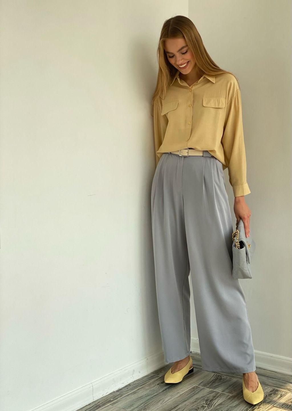 ХИТ! Брюки-палаццо в комфортной посадке - Martichelli фото 153