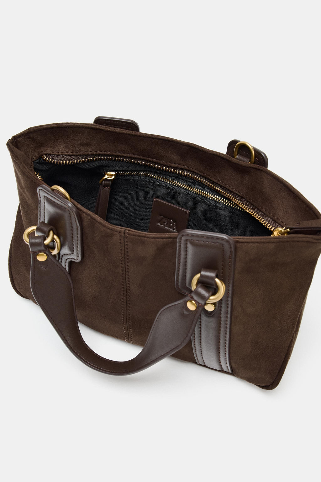 MINI SHOPPER BAG WITH RINGS - Zara фото 5