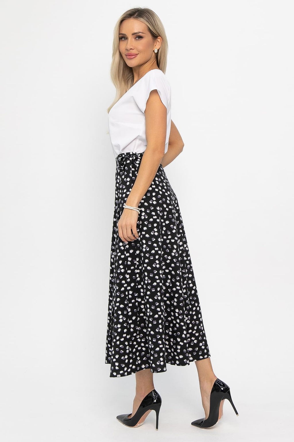 Юбка Саронг (черная) Ю13699-16М - Lt collection фото 3