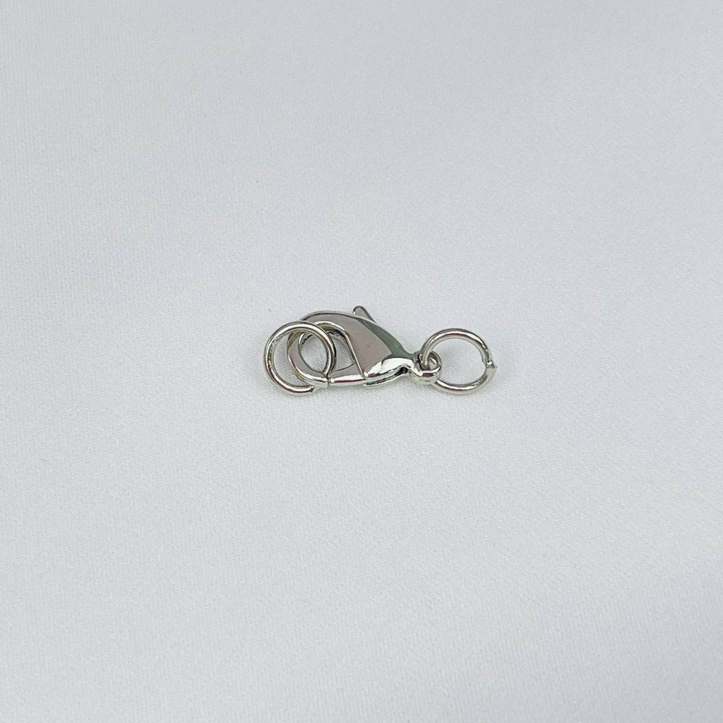 Замочек "Карабин" для бус и браслетов большой