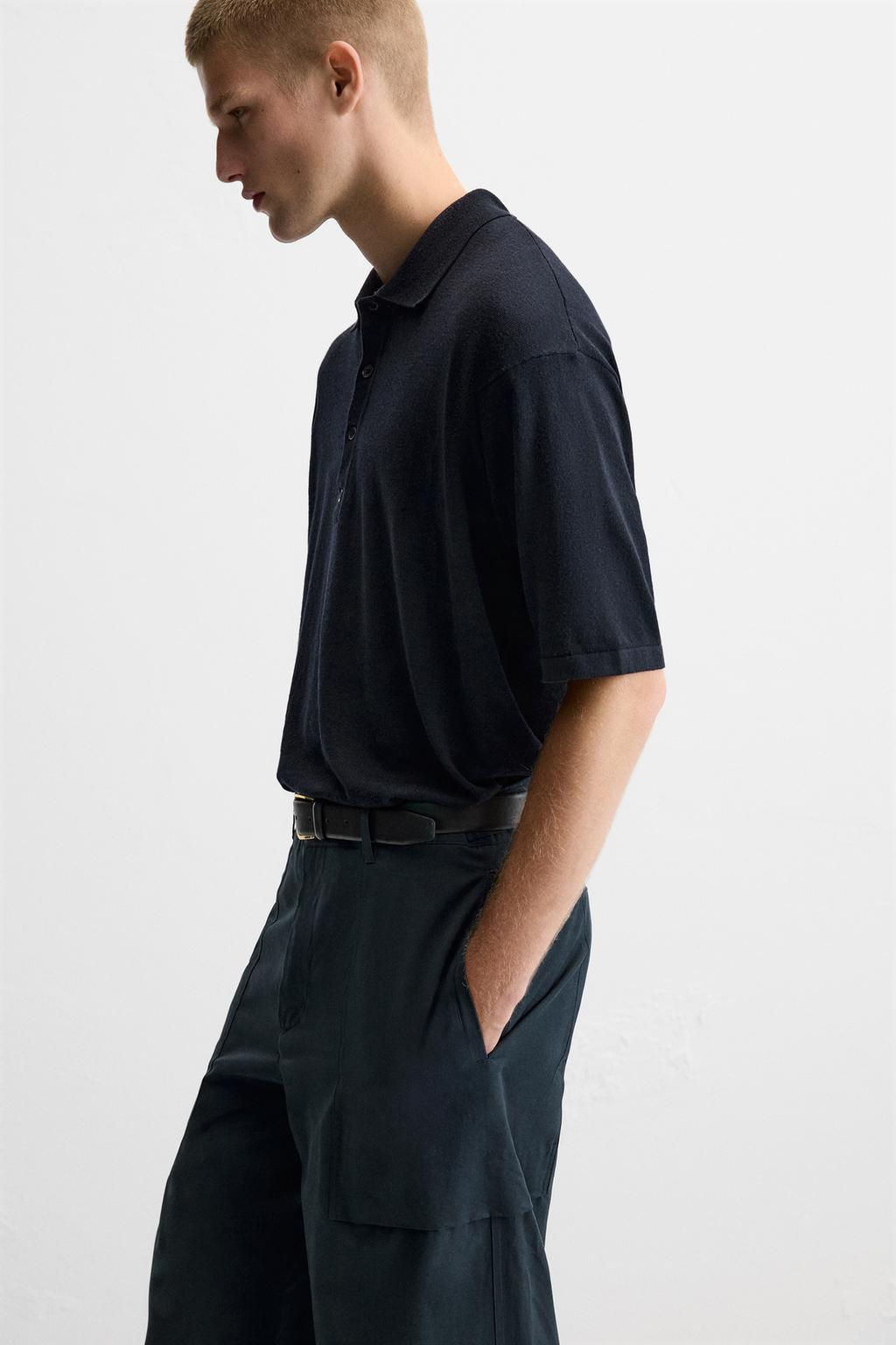KNIT POLO SHIRT - LIMITED EDITION - Zara фото 6