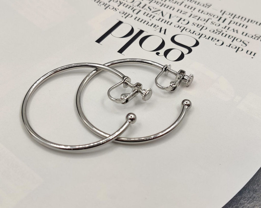 Серьги-клипсы Кольца