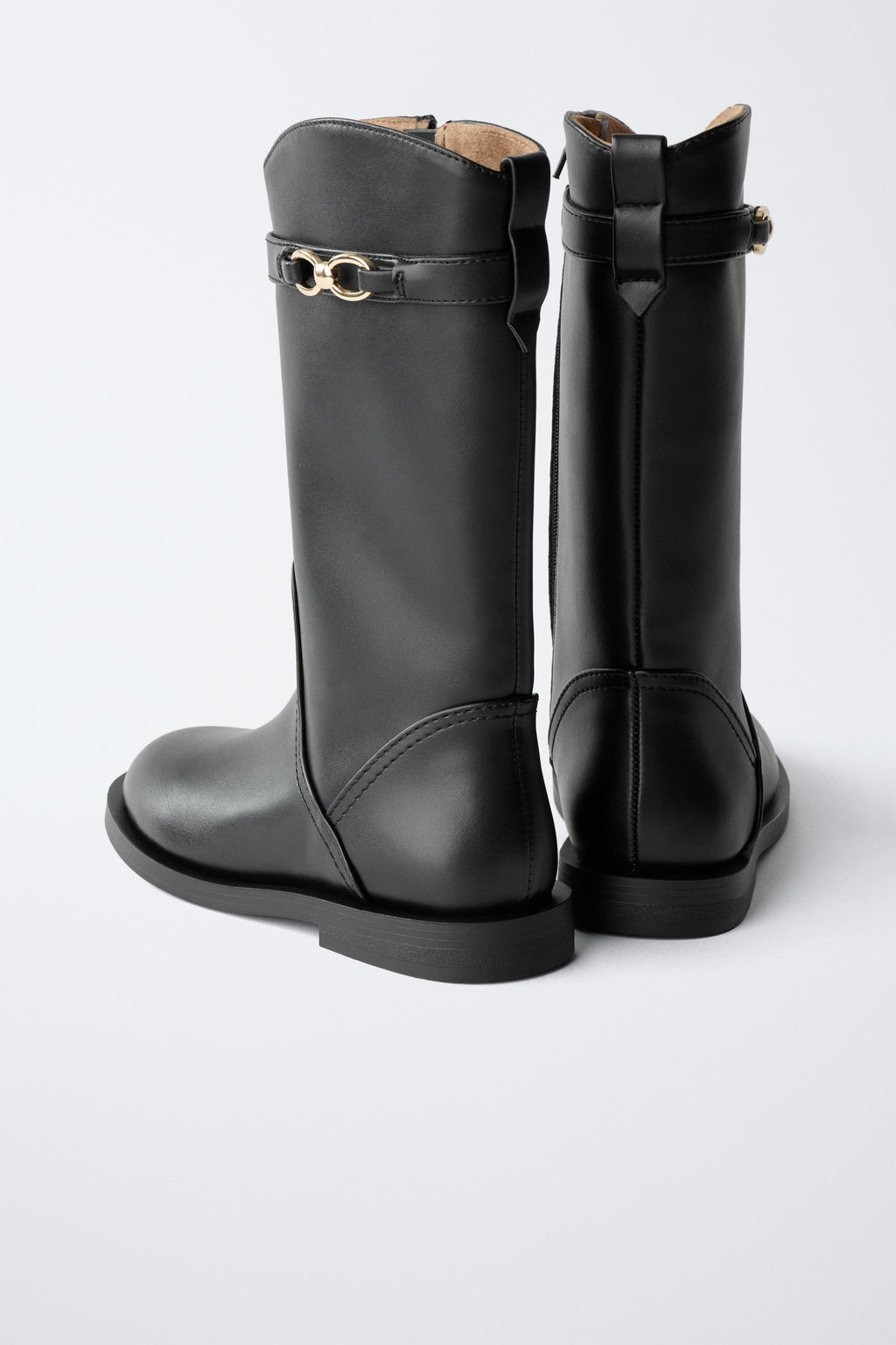 TALL BOOT WITH BUCKLE - Zara фото 5