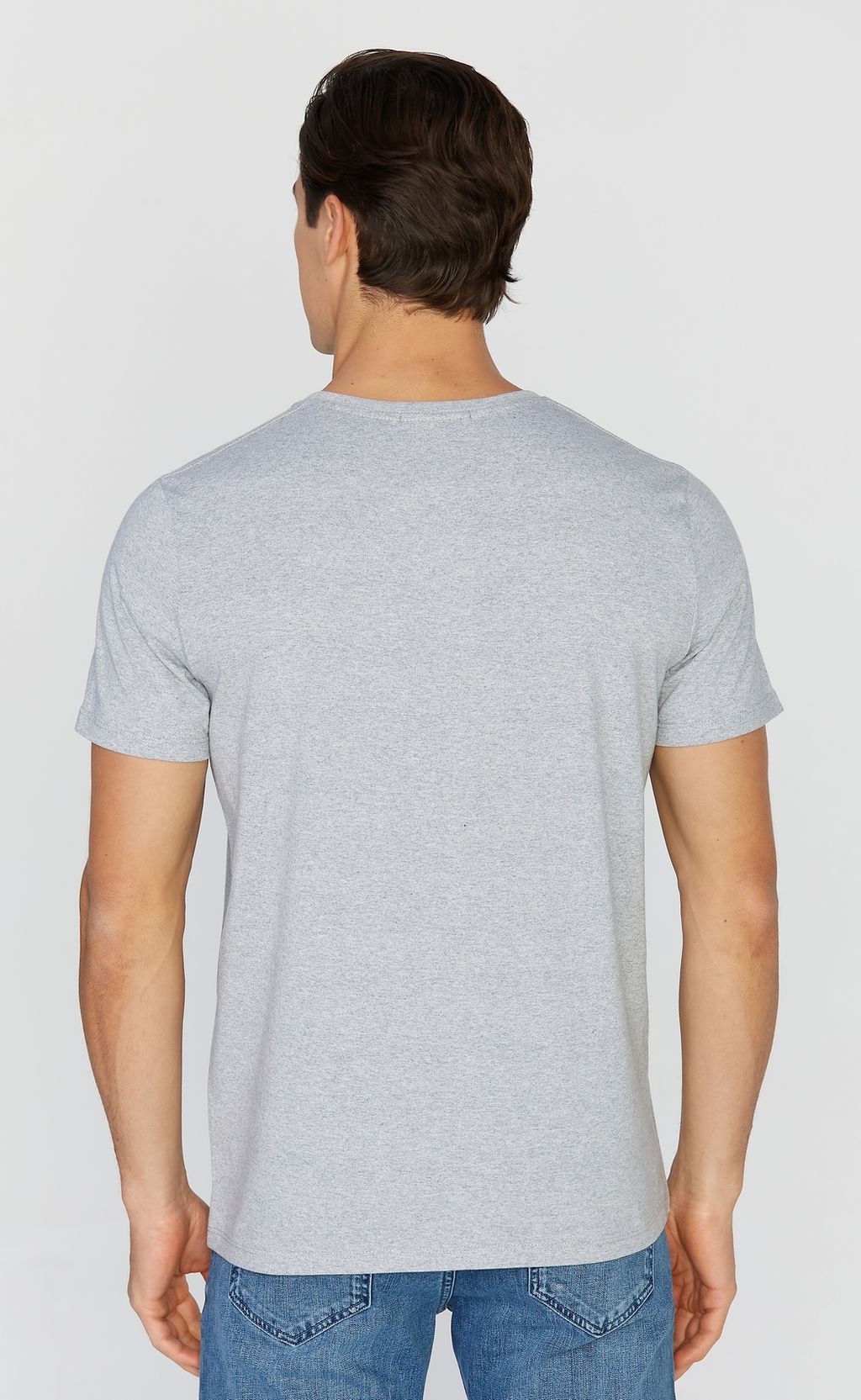 Футболка F911-6000bb grey melange - Fine joyce фото 2
